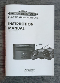 AtGames Sega Mega Drive Mini Classic Console.  Boxed.  Complete.  Tested.  VGC.