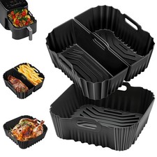 Moule Silicone Air Fryer pour Philips Série 3 pièce Fryer, Noir