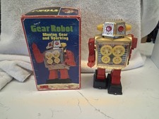 Gear Robot in original box wind-up