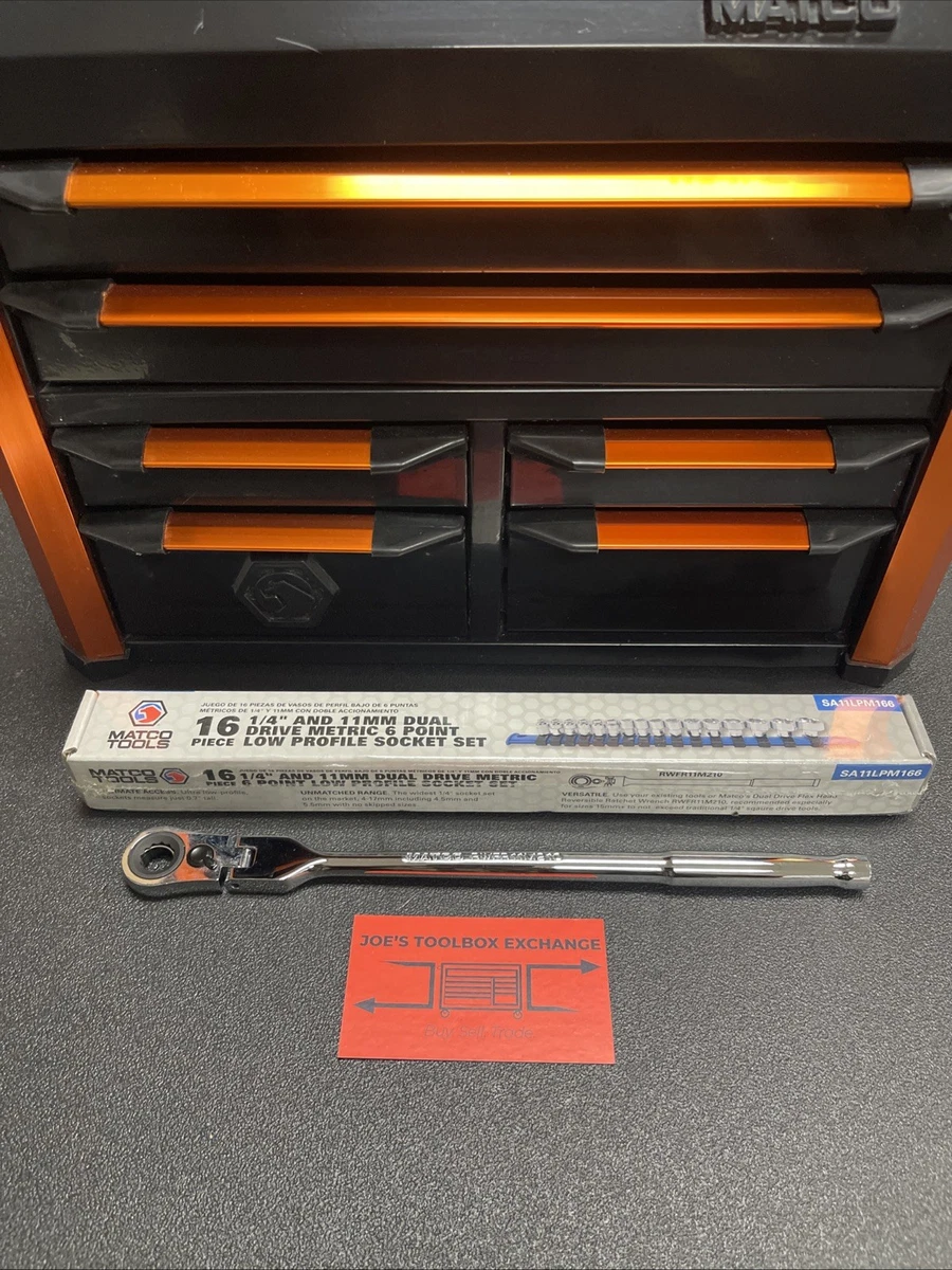 Kit Cliquet MATCO Tools INFINIUM 16V 3/8" – Orange – NEUF (sans Boîte)