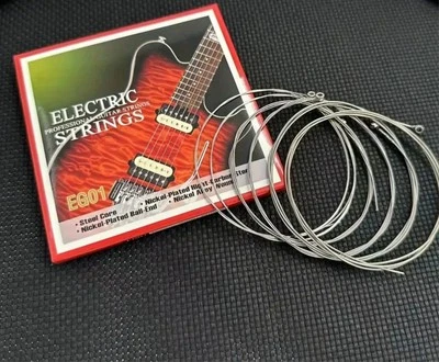 MARKENLOS Gitarrensaiten Set E-Gitarre Saiten Elektrogitarre Musik Electric Guitar Strings
