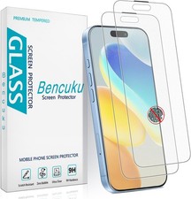 2PCS Matte Screen Protector for iPhone 17 6.3 Inch Anti Glare Anti Fingerprint