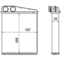 Mahle WäRmetauscher Heizung FüR Nissan Micra 3 NV200 Renault Clio 3 Twingo 2