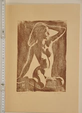 19xwoodcuts/artist unknown/partly signed/partly numbered or ref. / 9