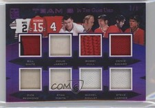 2017 Leaf ITG Used Team 8 Purple 7/9 Bill White Dick Redmond Doug Jarrett 2d8