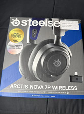 SteelSeries Arctis Nova 7P Wireless Over-Ear Gaming Headset - Black