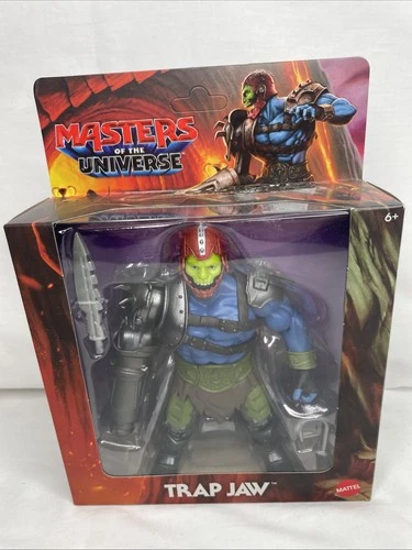 Masters of the Universe 2026 Movie Origins Deluxe Trap Jaw Figure New Unpunched