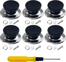 6PCS Pot Lid Knobs, Universal Kitchen Cookware Replacement Pan Lid Holding Handl