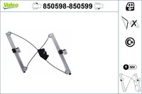 Fensterheber Valeo 850598 FüR Seat 1M2 1M1 Leon 2 16V 20V 20VT Cupra Sdi Tdi