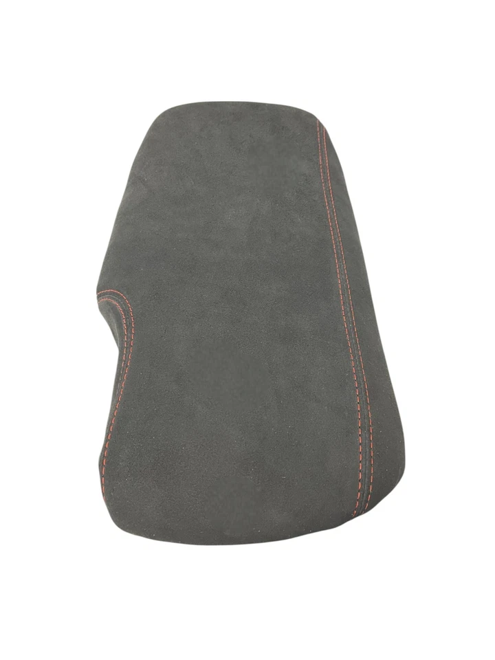 For Corvette C6 2005 Black Alcantara Suede Manual Shift Ebrake Console Cover Set - Image 3 of 4