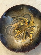 Vintage Kubasek And Schiller Australia Marked Copper Enamelled  Small Dish