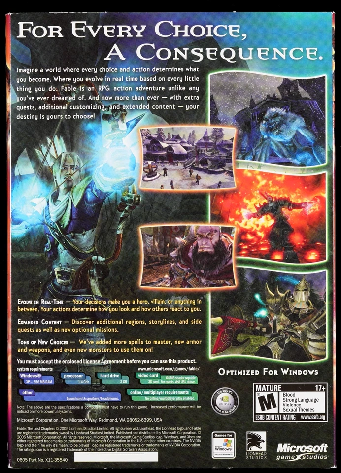 Fable: The Lost Chapters, WATA 9.8 A+ - Image 4 of 4