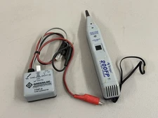 Tempo 200FP Filter Probe & Greenlee Comm. 77HP-G Tone Generator Used Working