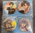 86 Eighty Six Can badge button Shin Lena set of 4 mascot anime Japan m677