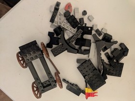 Vintage 1987 LEGO Castle Black Falcon&rsquo;s 6062 Battering Ram 99%complete *Read*
