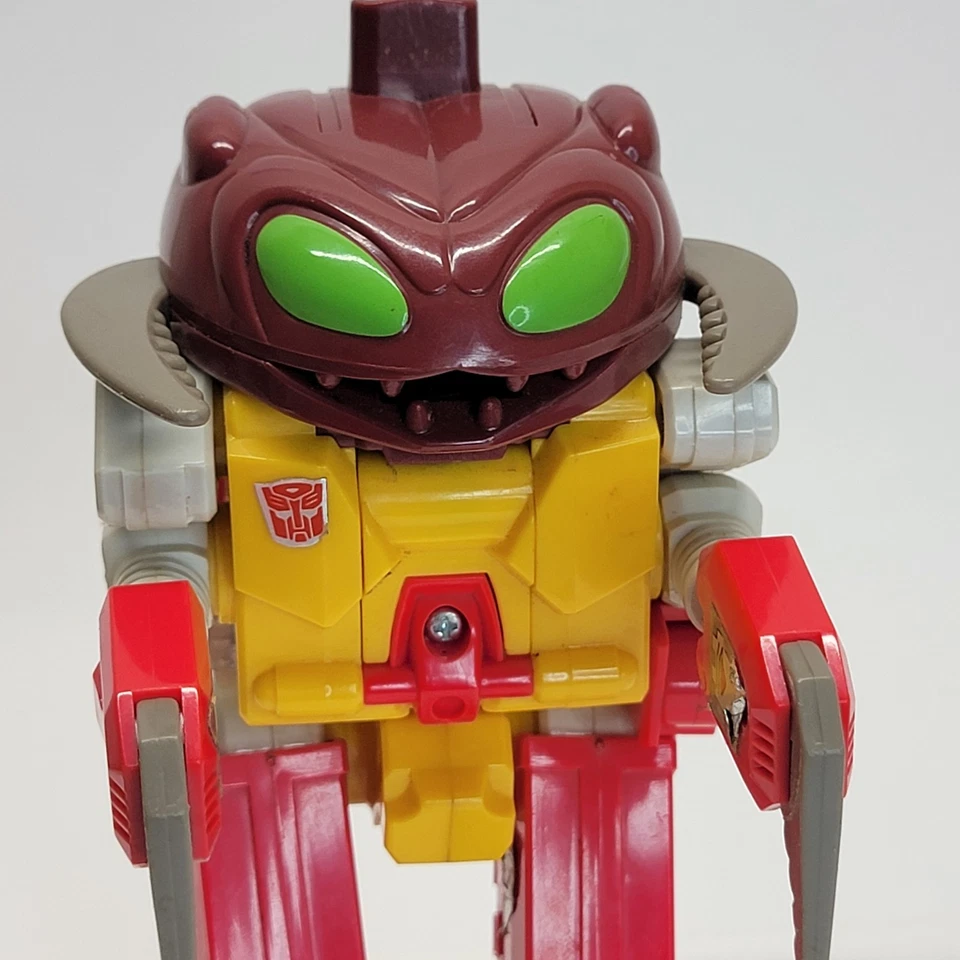 1987 G1 Transformers Monsterbot Repugnus Sparks ¡Funciona! Ver Notas sobre Pierna Robot Bug Foto 2 de 4