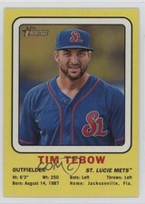 2018 Topps Heritage Minor League Edition Tim Tebow #69CC-TT 1k2s