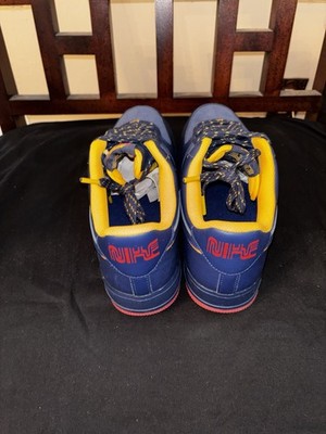 Nike Colorblock Low-Top Sneakers in Red, Yellow & Blue nike-m2k-tekno-color-block-  main image 4