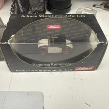 A49 1:43 SCHUCO 02975 2975 HANOMAG KOMMISSBROT LIMOUSINE WHITE BLACK