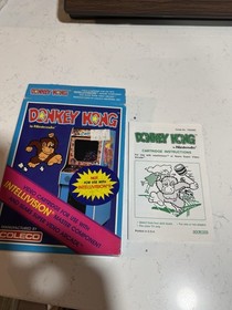 Mattel Intellivision Console CIB Boxed Tested Working Tron Donkey Kong Ski VTG