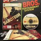 The Saboteur W.Manuel Microsoft Xbox 360 PAL LIKE NEW TESTED FREE POSTAGE