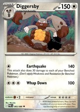 Diggersby 065/088 Uncommon Perfect Order Pokemon Lightly Played