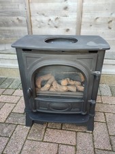 Gazco Stockton 5 Gas Fire Log Burner Cast Iron Stove