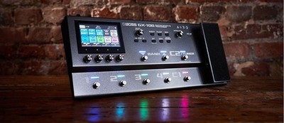 Boss GX-100 Electric Guitar Multi Effect Pedal Processor Black New