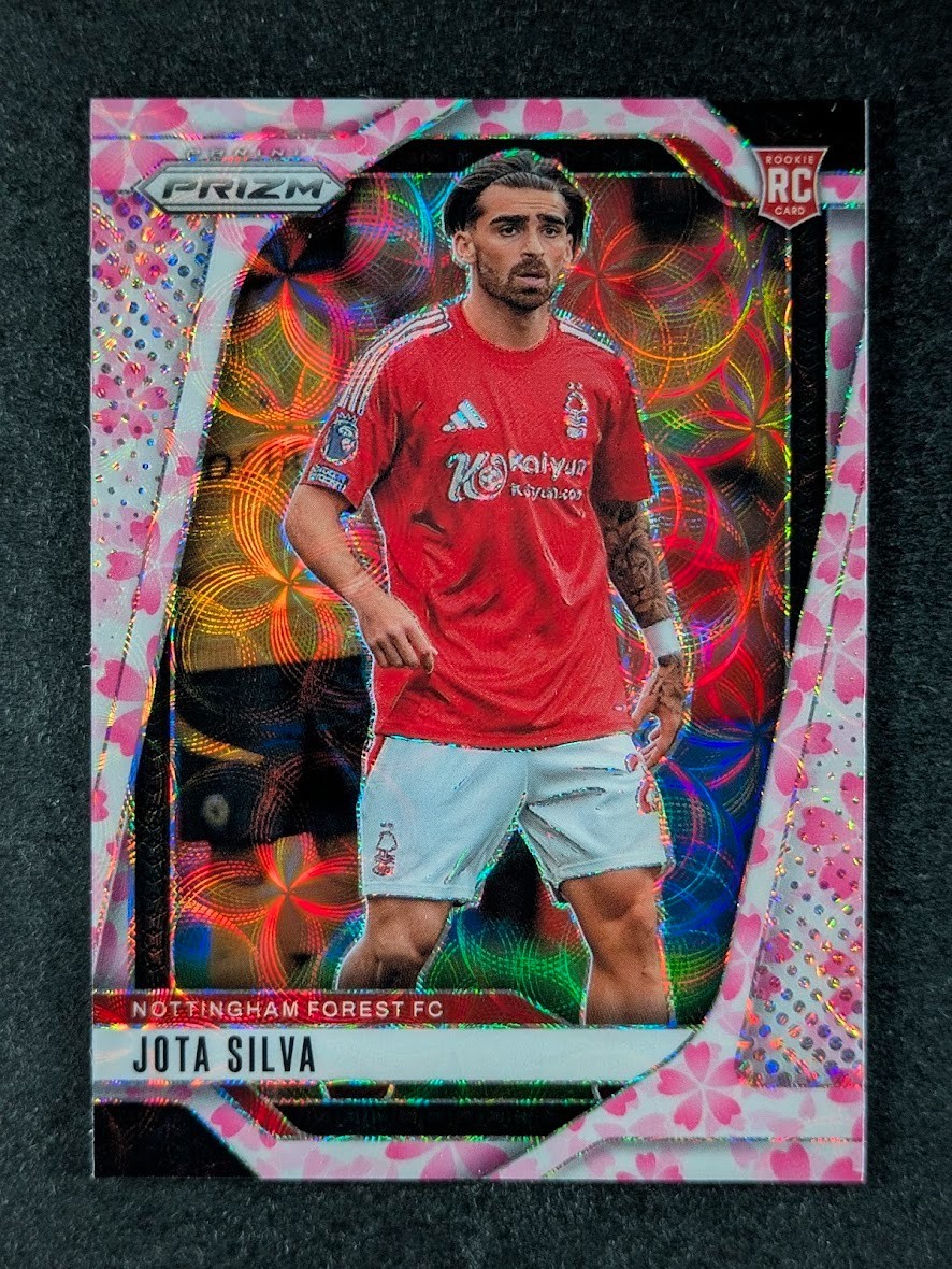 2024-25 Panini Prizm EPL JOTA SILVA 11/20 Rookie RC Choice Cherry Blossom #264