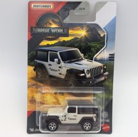Mattel Matchbox Jurassic World Rebirth Cars Auto `18 Jeep Wrangler 1/64