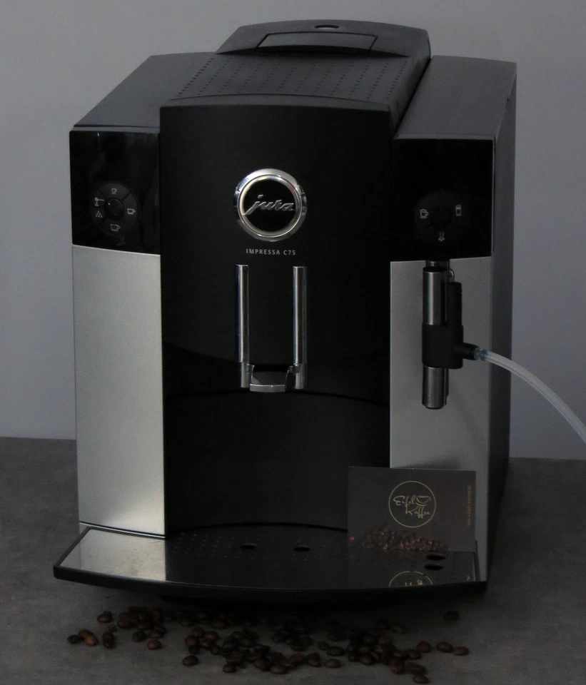 ~~ Jura Impressa C75 C70  Kaffeevollautomat platin, ONE TOUCH Cappuccino ~~ - Bild 3 von 4