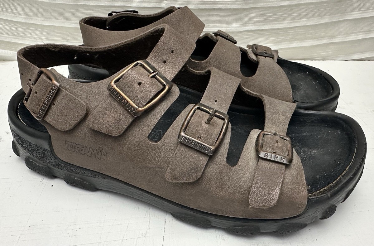 廃盤希少品☆BIRKENSTOCK☆TATAMI☆ Ioniaサンダル 38 Birkenstock Tatami 3 Strap Woman's Sandal Women's 7, Men's 5 | eBay