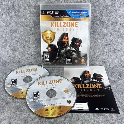 Killzone Trilogy (Sony PlayStation 3 PS3) CIB - 2-Disc Set - Tested - Complete