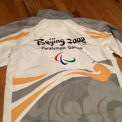  NEW 2008 BEIJING   Paralympic Games Jacket OLYMPICS S 