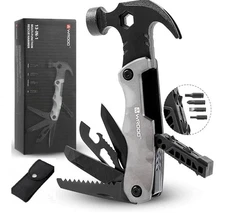 Multitool Camping Accessories Stocking Stuffers for Men Dad Gifts, 13 In 1