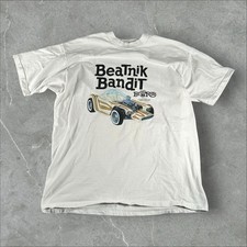 Vintage Ed Big Daddy Roth Shirt Men XL White Beatnik Bandit Hot Rod Rat Fink 90s