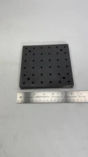 Thorlabs MB6 Breadboard 6 x 6” x 1/2", 1/4"-20 Tapped Holes "1 OC