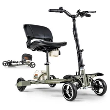 SuperHandy 4 Wheel Mobility Scooter – Lightweight