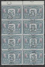 Panama 1940's, B/0.10 fiscal or revenue, specimen, American Banknote archives NH