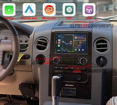 CARPLAY ANDROID AUTO FOR 2004-08 FORD F150 CAR STEREO RADIO GPS NAVI WIFI RDS