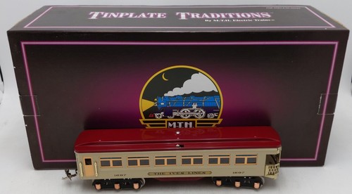 MTH 10-8046-C Spur O The Ives Line Observation Personenwagen #1697 EX/Box | Zustand: Used