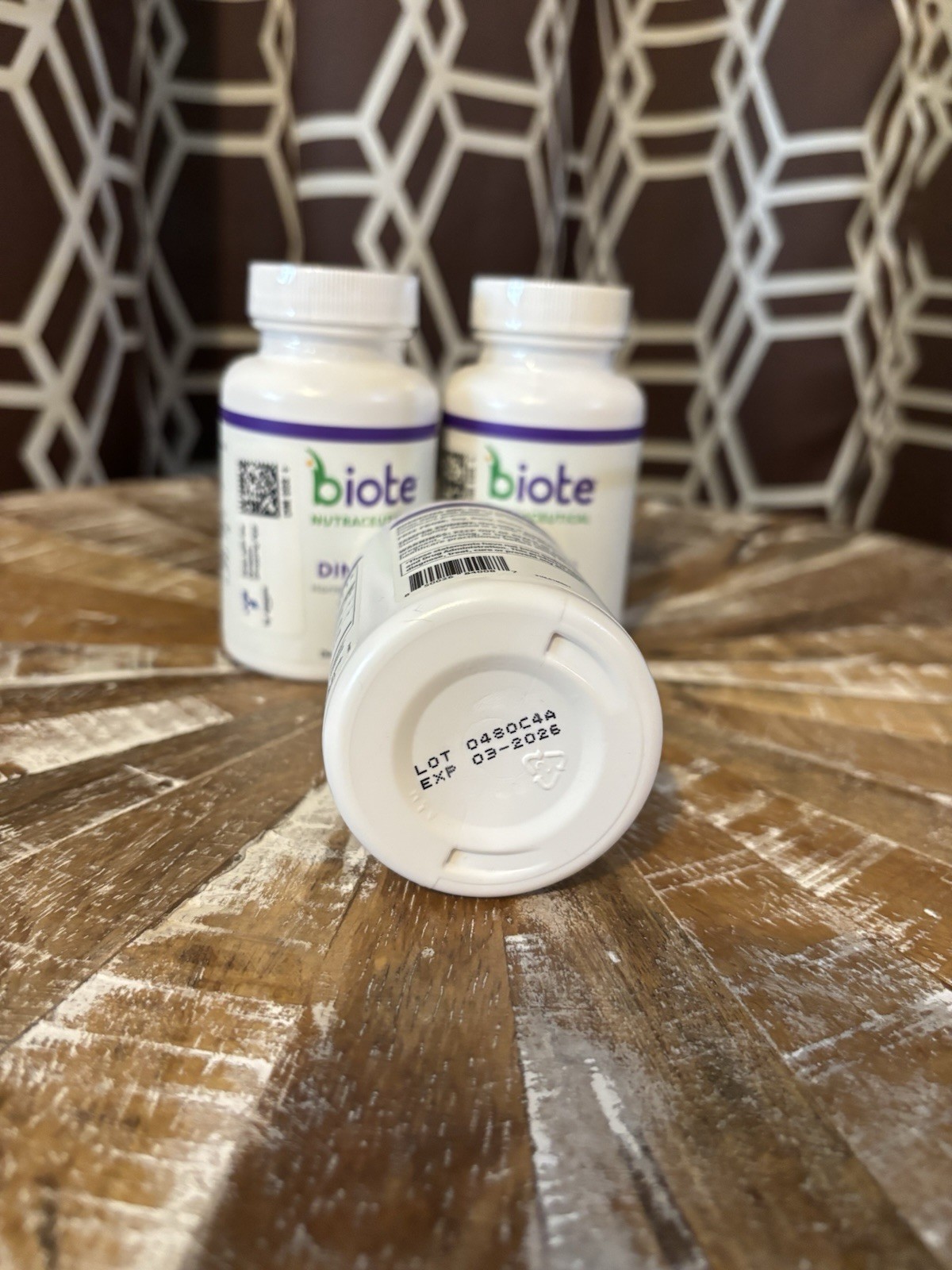 (3 Pack) Biote DIM SGS+ Hormone & Detox Support (180 Caps Total) -R18