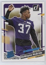 2023 Panini Donruss Rated Rookie DeWayne McBride #366 uk2