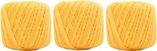 THREE PACK OF COTTON CROCHET THREAD 30 COLOR OPTIONS SIZE 3 - 50G - THREADART