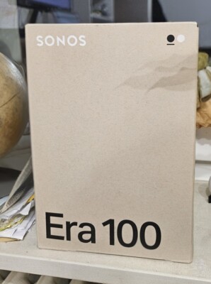 Sonos Era 100 Streaming-Lautsprecher - Schwarz LAGERND NEU OVP VERSCHWEIßT