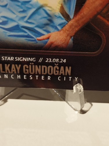 2024-2025 Topps Here We Go Ilkay Gundogan Manchester City Numbered /5 - Imagen 2 de 4