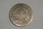 BONAPARTE PREMIER CONSUL 5 FRANCS AN 12 A