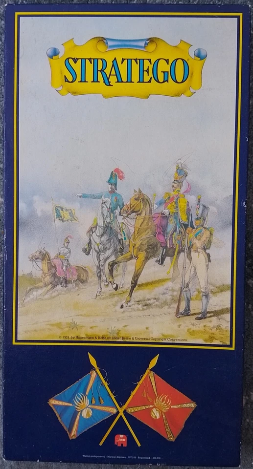 Stratego Jumbo Gesellschaftsspiel komplett mit Anleitung alte Serie - Bild 4 von 4
