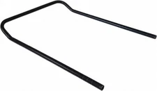 U-Shaped Cart Handle for Wire Shelves on Casters, 24" Wide x 34" High x 4" Deep
