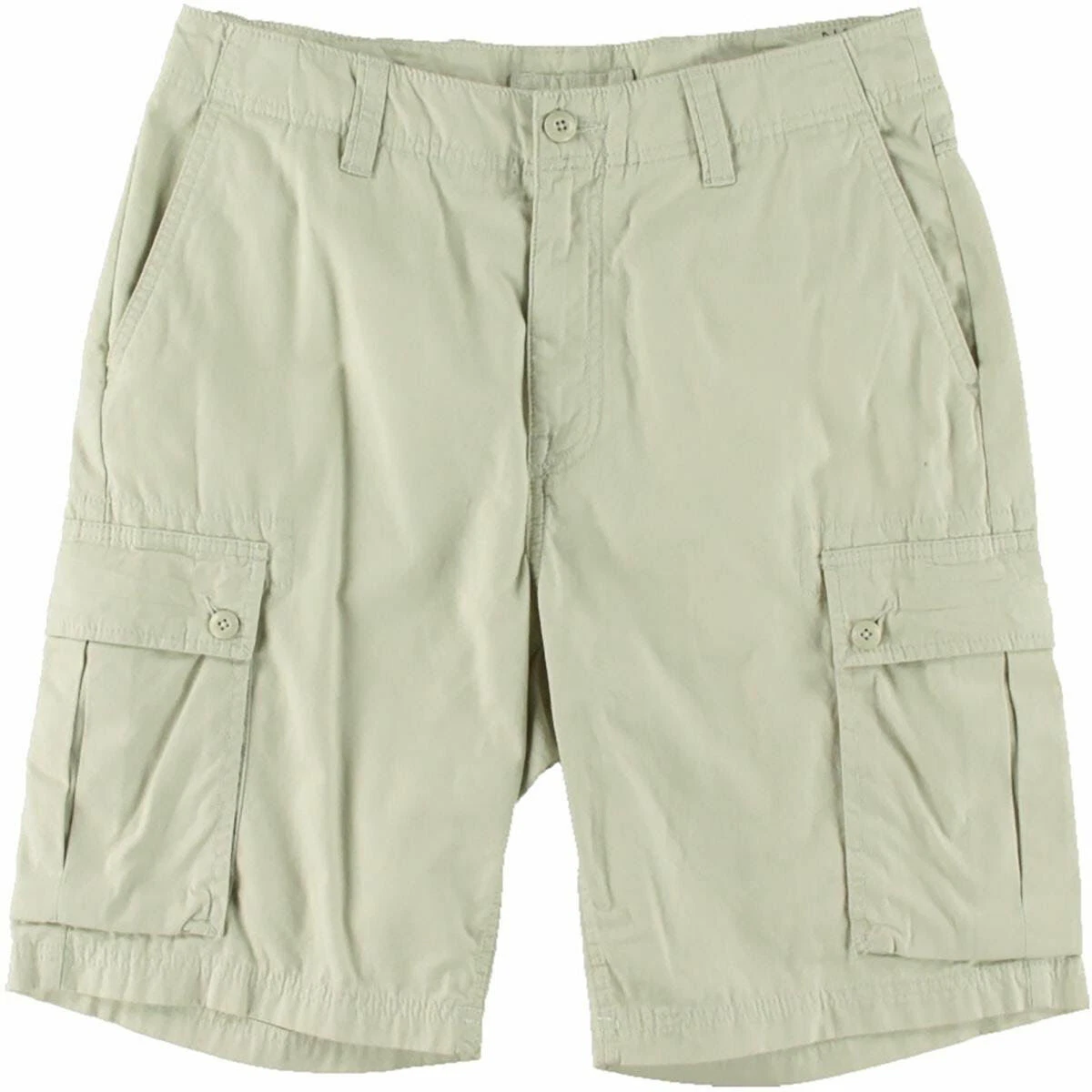 Nautica Cargo Beige Modern Fit Adjustable Shorts Size W30